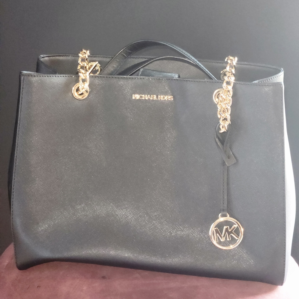 Michael Kors Black Tote Bag